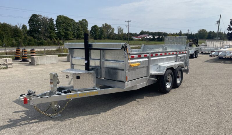 
								2025 One-Sixteen 82″ x 14ft Dump Trailer 14,000lbs full									