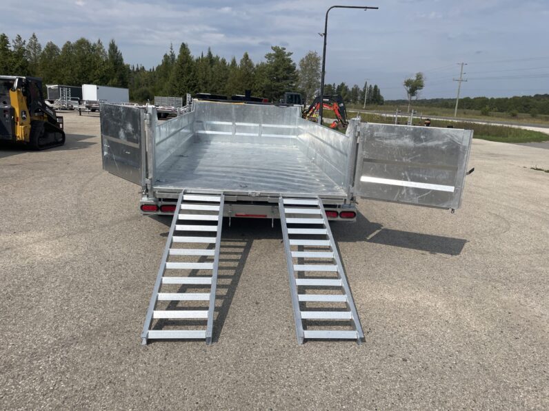 
								2025 One-Sixteen 82″ x 14ft Dump Trailer 14,000lbs full									