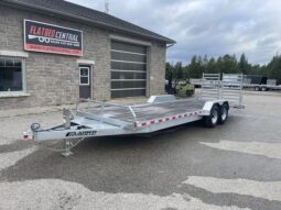 2025 One-Sixteen 82″x22 2ft Beavertail Car/Equipment Trailer 14,000lbs