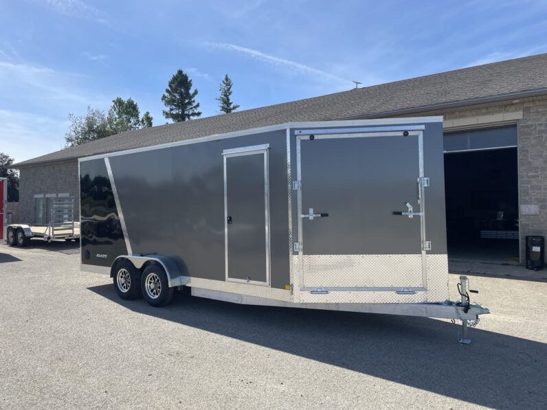 
								2025 Rocklyn 7×18+5ft V-Nose Enclosed Trailer 9,900lbs full									