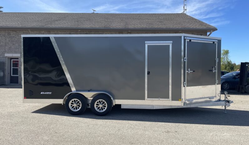 
								2025 Rocklyn 7×18+5ft V-Nose Enclosed Trailer 9,900lbs full									