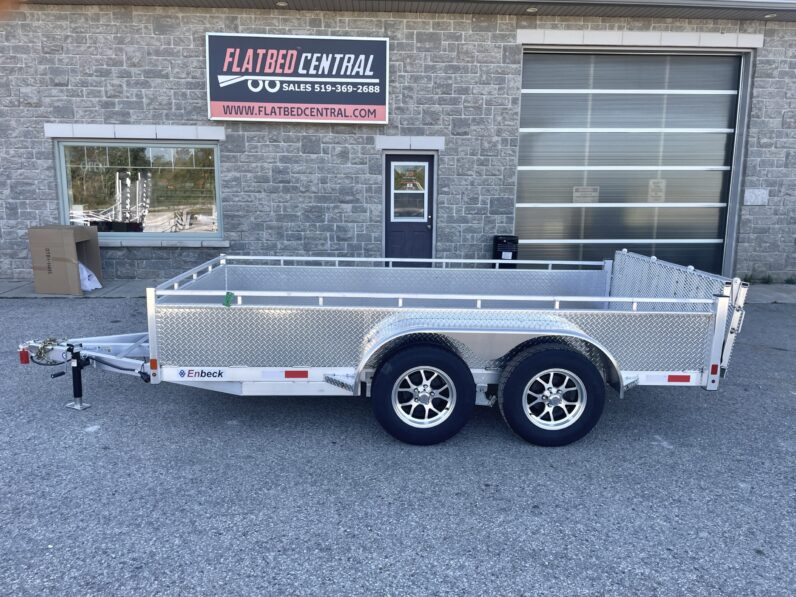 
								2025 Enbeck 6x12ft Utility Trailer 7,000lbs full									