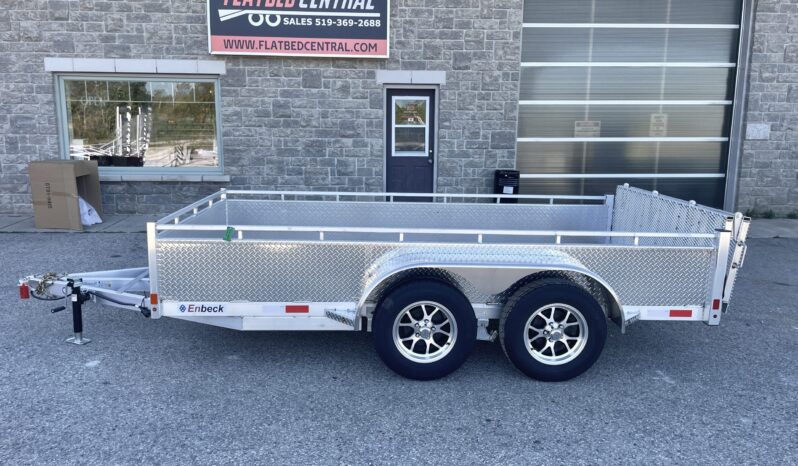 
								2025 Enbeck 6x12ft Utility Trailer 7,000lbs full									