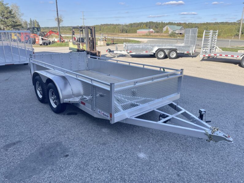 
								2025 Enbeck 6x12ft Utility Trailer 7,000lbs full									