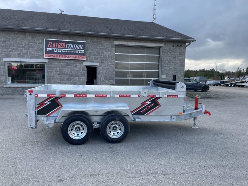 
								2025 Triumph 6x12ft Dump Trailer 9,990lbs full									