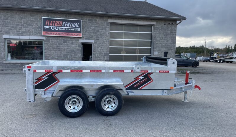 
								2025 Triumph 6x12ft Dump Trailer 9,990lbs full									