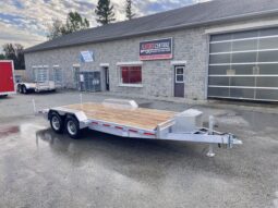 2025 Enbeck 80″x16 2ft Beavertail Car/Equipment Trailer 9,900lbs