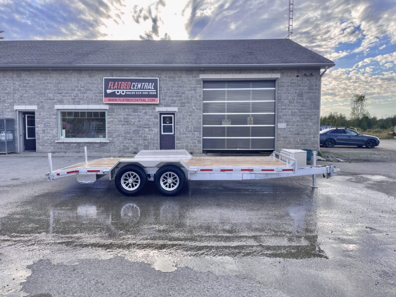 
								2025 Enbeck 80″x16 2ft Beavertail Car/Equipment Trailer 9,900lbs full									