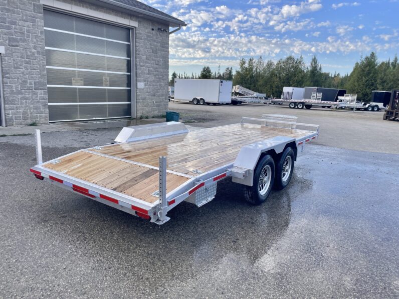 
								2025 Enbeck 80″x16 2ft Beavertail Car/Equipment Trailer 9,900lbs full									