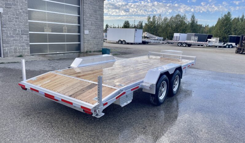 
								2025 Enbeck 80″x16 2ft Beavertail Car/Equipment Trailer 9,900lbs full									