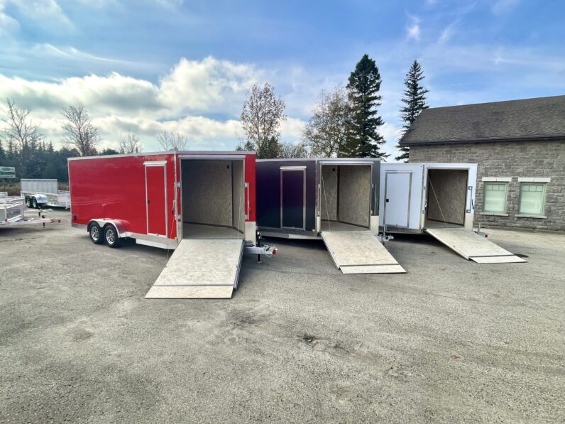 
								2025 Rocklyn Trailers 7×18+5ft Enclosed Trailer 7,000lbs full									