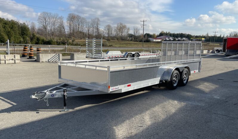 
								2025 Enbeck 80”x20ft Utility Trailer 7,000lbs full									