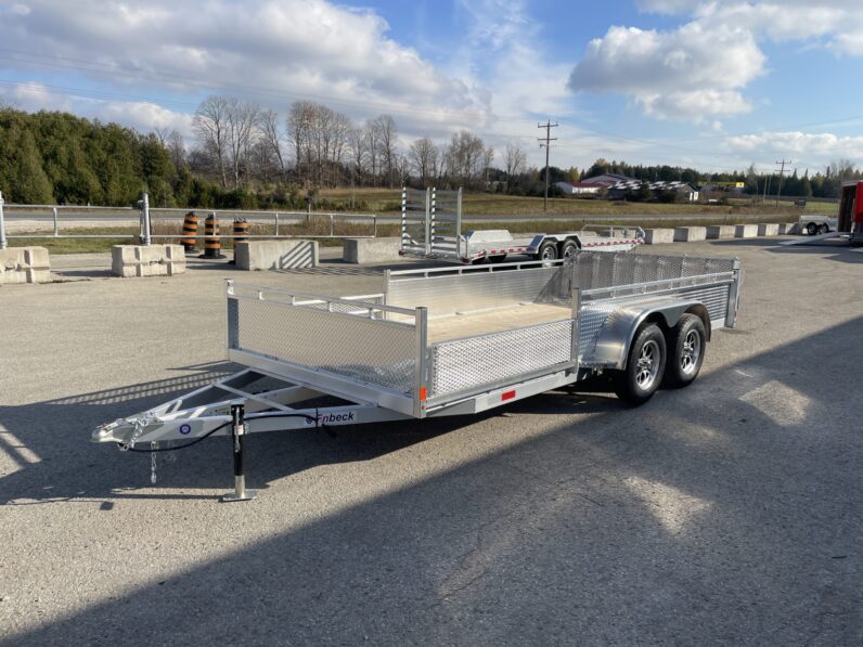 
								2025 Enbeck 7x16ft Utility Trailer 7,000lbs full									