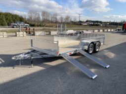 2025 Enbeck 7x16ft Sideload Utility Trailer 7,000lbs
