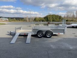 2025 Enbeck 7x16ft Sideload Utility Trailer 7,000lbs