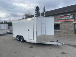 2025 Rocklyn Trailers 8.5x16ft Contractor Enclosed Trailers 9,900lbs