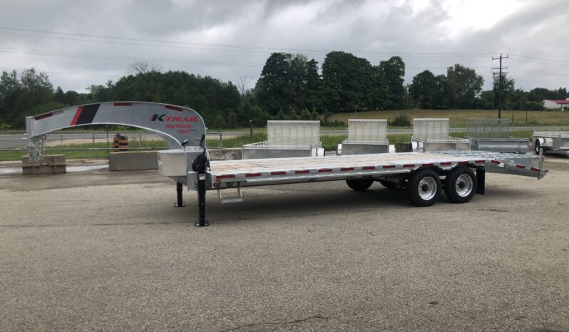 
								2025 K-Trail 20+5ft Beavertail Gooseneck Flatbed 23,325lbs full									