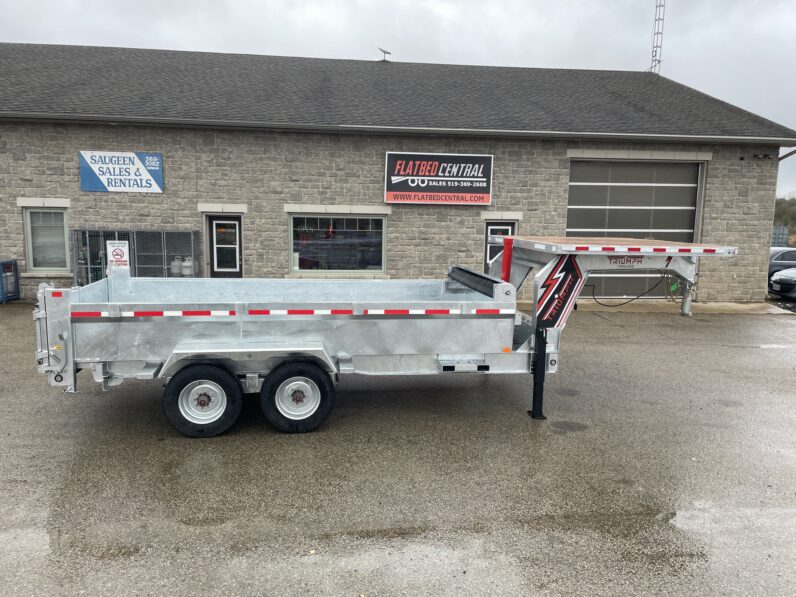 
								2025 Triumph Trailers 82″ x 16ft Dump Trailer 24,000lbs full									