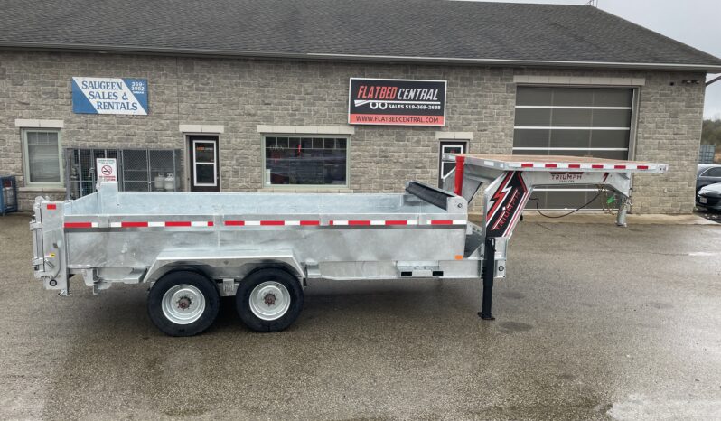 
								2025 Triumph Trailers 82″ x 16ft Dump Trailer 24,000lbs full									