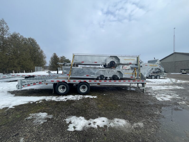 
								2025 One-Sixteen 20+5ft Beavertail Gooseneck Flatbed 28,800lbs full									