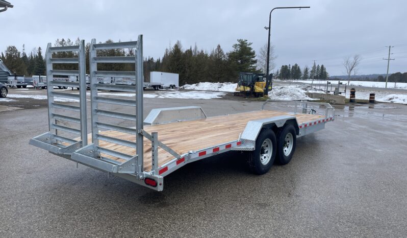 
								2025 One-Sixteen 82″x20+2ft Beavertail Car/Equipment Trailer 14,000lbs full									