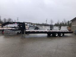 2020 Canada Trailers 30ft Gooseneck Flatbed 24,000lbs