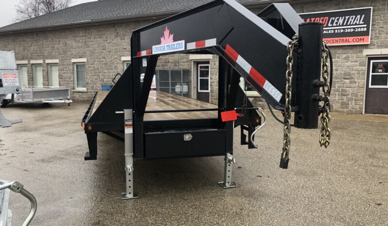 
								2020 Canada Trailers 30ft Gooseneck Flatbed 24,000lbs full									