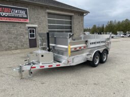2025 Enbeck Aluminum 80″x12ft Dump Trailer 9,900lbs