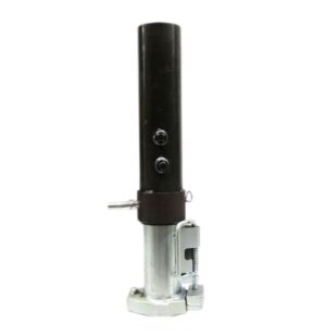 ADJUSTABLE ROUND GOOSENECK COUPLER 2 5/16" 30K ZINC RAM