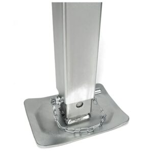 ADJUSTABLE ZINC PLATED JACK 7K HANDLE TOPWIND RAM - Image 3