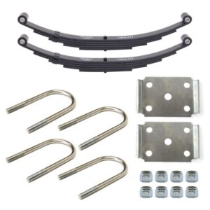25 1/4" x 1 3/4" M.H. 6K 5L double eye spring kit for 3" tube with hardware