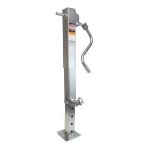 ADJUSTABLE JACK 12K 2 SPEEDS AND SQUARE TUBE 4'' ZINC PLATED RAM - Image 2