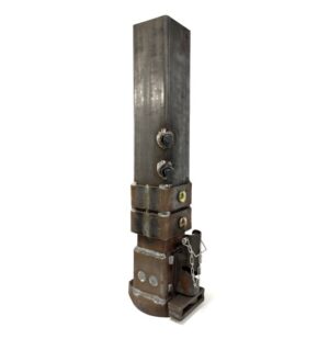 ADJUSTABLE SQUARE GOOSENECK COUPLER 3" 40K RAM