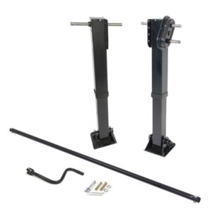 SEMI TRAILER LANDING GEAR 50K WITH HARDWARE AND CROSS BAR INCLUDED RAM