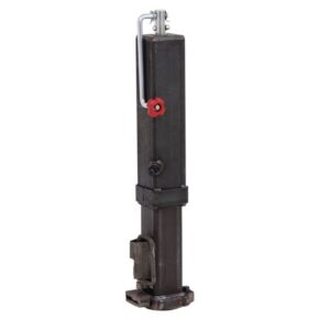 ADJUSTABLE SQUARE GOOSENECK COUPLER 2 5/16'' 30K HANDLE TOPWIND RAM