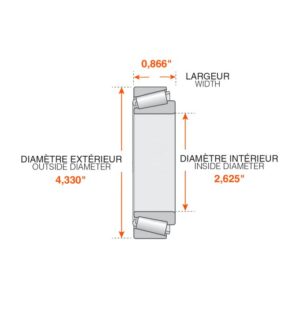 INNER BEARING CONE 10K GENERAL DUTY AND HEAVY DUTY - Image 3