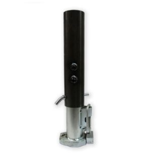 ADJUSTABLE ROUND GOOSENECK COUPLER 2 5/16" 25K ZINC RAM