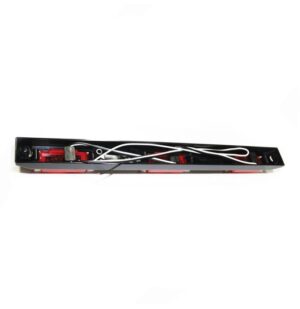 PLASTIC LED LIGHT BAR 17'' X 1 1/2'' RED 3 DIODES - Image 2