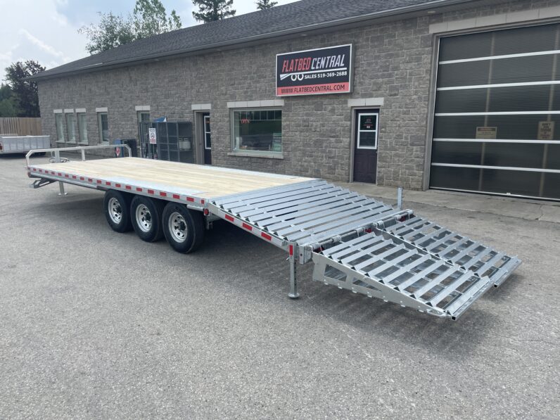 
								2025 One-Sixteen 20+5ft Beavertail Deckover Flatbed 21,000lbs full									