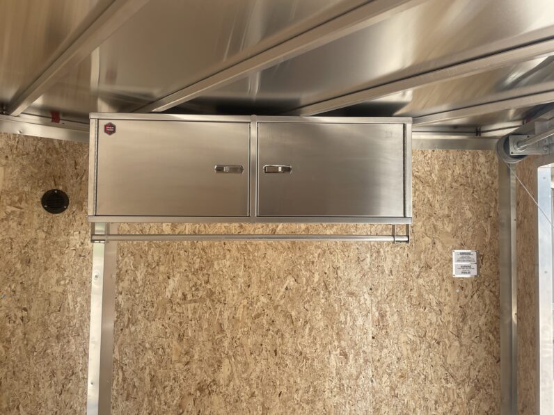 
								2025 Rocklyn Trailers 8.5×20 5ft V-Nose Enclosed Trailer 7,000lbs full									