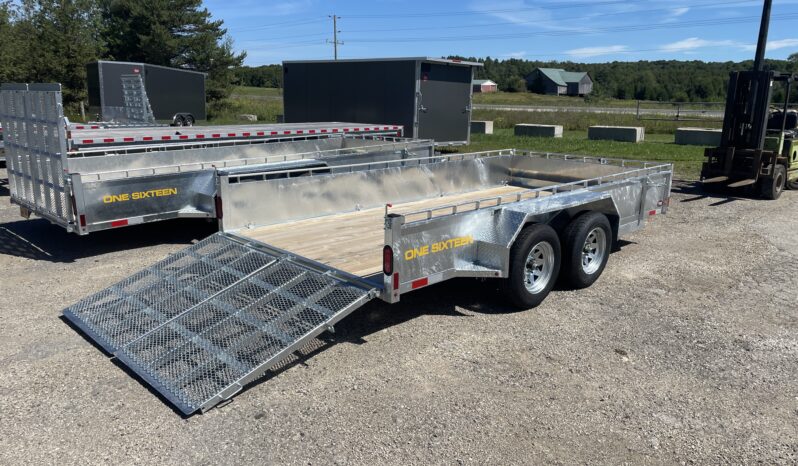 
								2025 One-Sixteen 80″ x 14ft Utility Trailer 7,000lbs full									