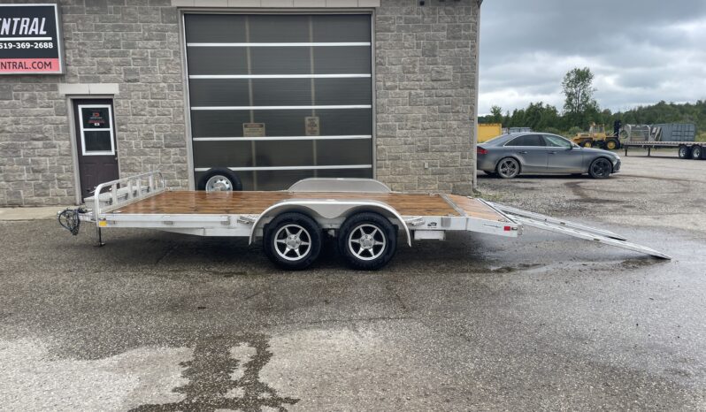 
								2022 StrongHaul 14 2ft Beavertail Car/Equipment Trailer 7,000lbs full									