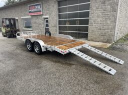 2022 StrongHaul 14 2ft Beavertail Car/Equipment Trailer 7,000lbs
