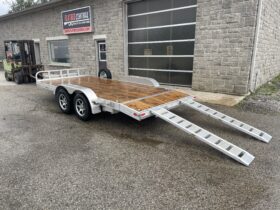 2022 StrongHaul 14 2ft Beavertail Car/Equipment Trailer 7,000lbs