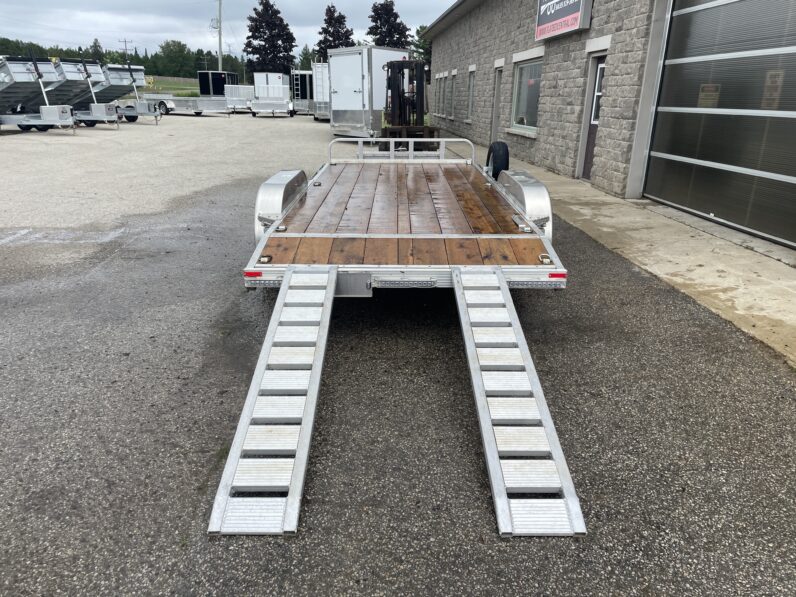 
								2022 StrongHaul 14 2ft Beavertail Car/Equipment Trailer 7,000lbs full									