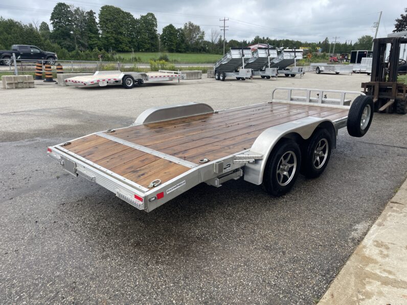 
								2022 StrongHaul 14 2ft Beavertail Car/Equipment Trailer 7,000lbs full									