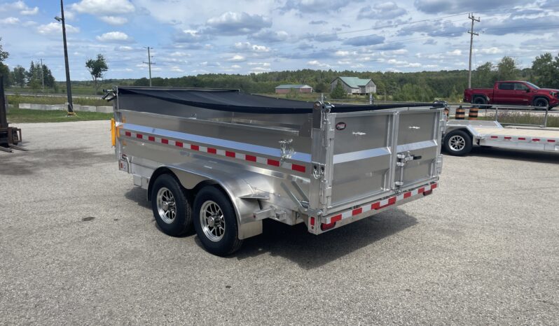 
								2026 Enbeck Aluminum 80″x12ft Dump Trailer 9,900lbs full									