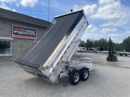 2026 Enbeck Aluminum 80″x12ft Dump Trailer 9,900lbs