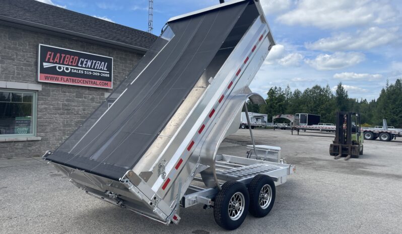 
								2026 Enbeck Aluminum 80″x12ft Dump Trailer 9,900lbs full									