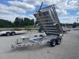 2026 Enbeck Aluminum 80″x12ft Dump Trailer 9,900lbs